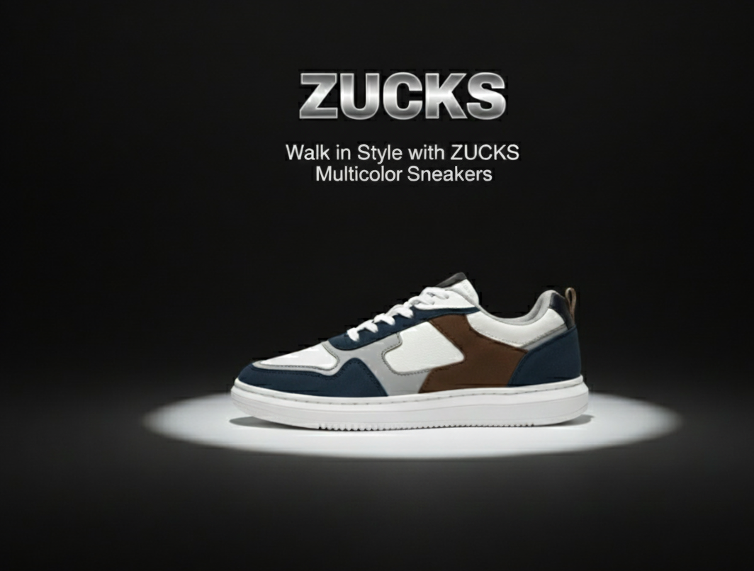 Walk in Style with ZUCKS Multicolor Sneakers