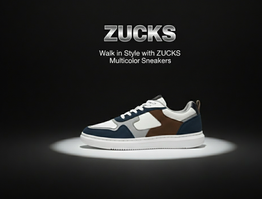 Walk in Style with ZUCKS Multicolor Sneakers