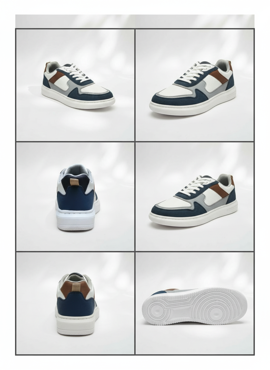 Walk in Style with ZUCKS Multicolor Sneakers